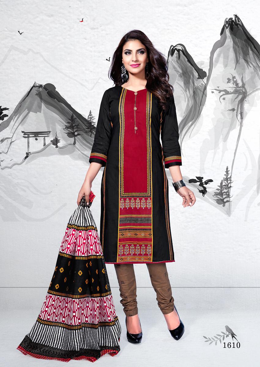 Premvathi Vol-16 By Shree Meenaxi Cotton 1601 To 1612 Series Stylish Fancy Beautiful Colorful Casual Wear & Ethnic Wear Pure Cotton Printed Dresses At Wholesale Price