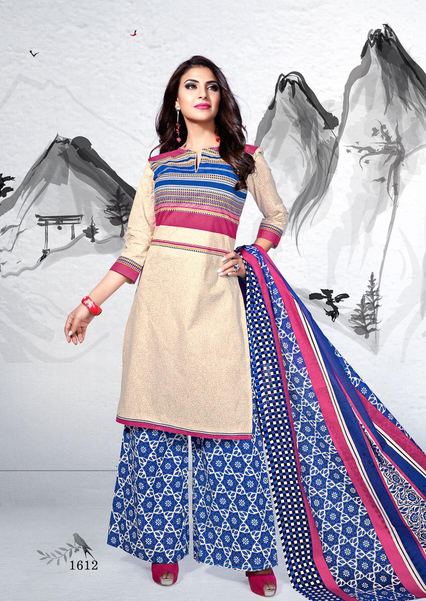 Premvathi Vol-16 By Shree Meenaxi Cotton 1601 To 1612 Series Stylish Fancy Beautiful Colorful Casual Wear & Ethnic Wear Pure Cotton Printed Dresses At Wholesale Price