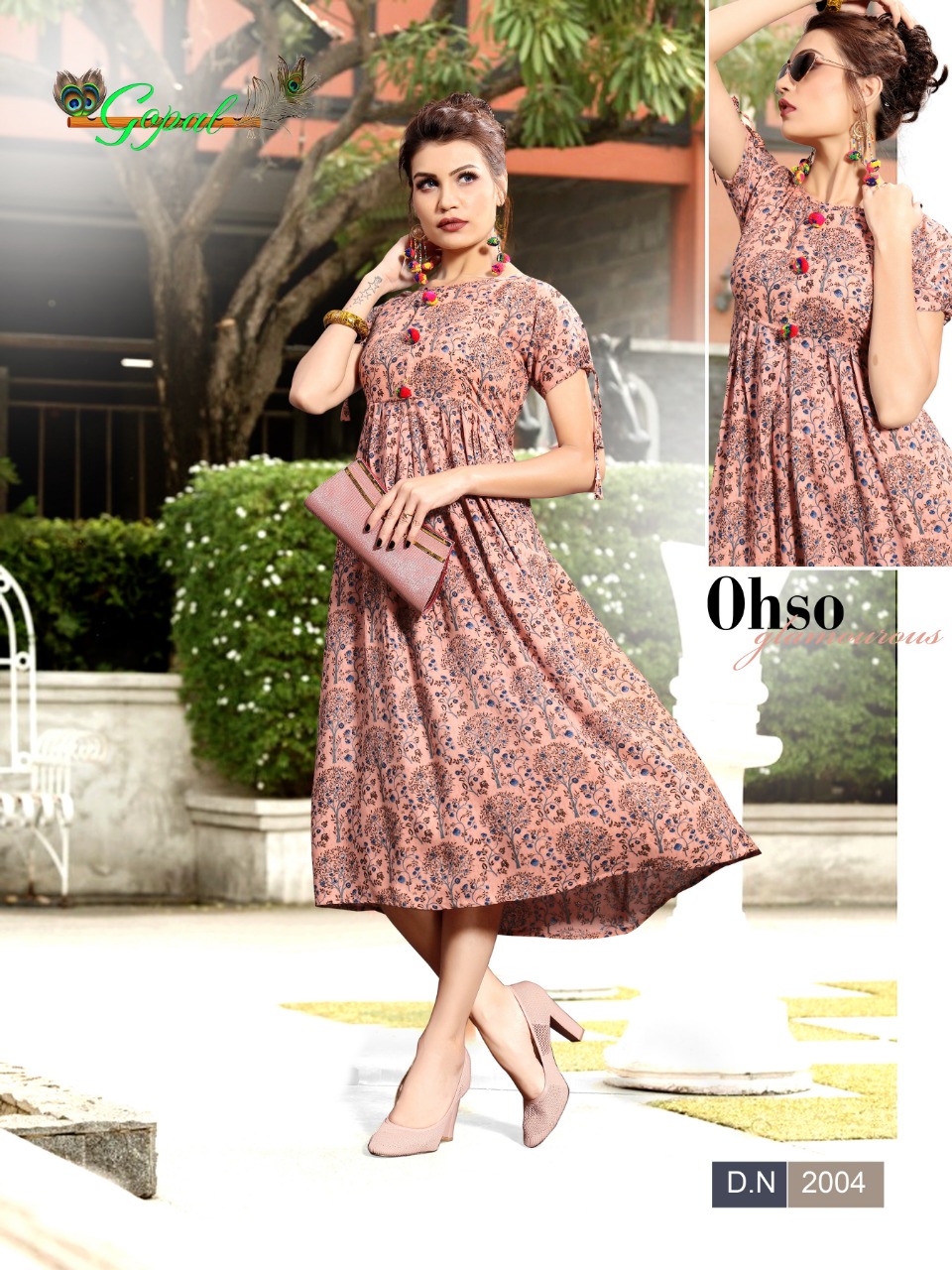 Pride Vol-2 By Gopal 2001 To 2008 Series Indian Traditional Wear Collection Beautiful Stylish Fancy Colorful Party Wear & Occasional Wear Rayon Printed Kurtis At Wholesale Price