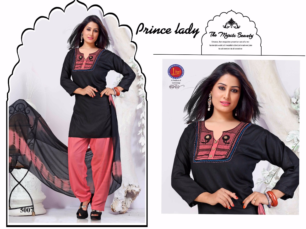 Prince Lady By Lizi 5001 To 5012 Series Beautiful Colorful Stylish Fancy Casual Wear & Ethnic Wear & Ready To Wear Heavy Rayon Kurtis At Wholesale Price
