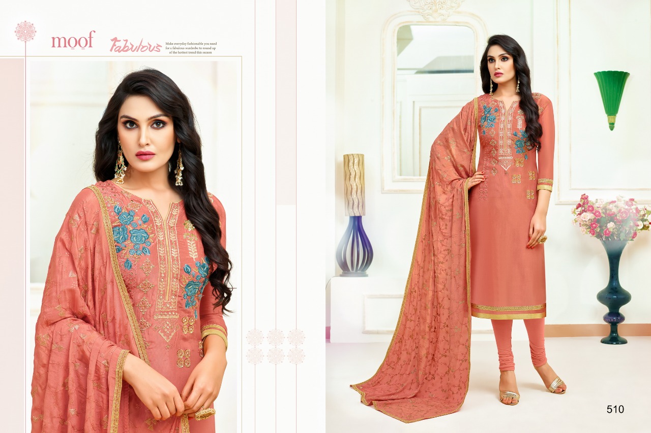 Princess Vol-2 By Moof Fashion 504 To 511 Series Beautiful Suits Stylish Fancy Colorful Casual Wear & Ethnic Wear Collection Upada Silk Dresses At Wholesale Price