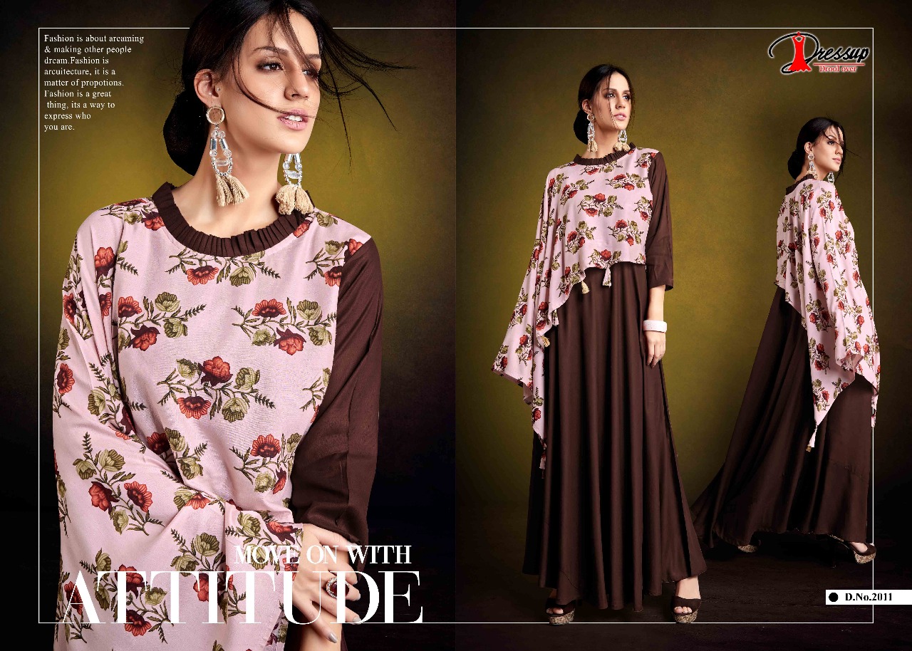 Princess Vol-3 By Dress Up 2008 To 2011 Series Designer Colorful Stylish Fancy Beautiful Party Wear & Ethnic Wear Royal Rayon Printed Kurtis At Wholesale Price