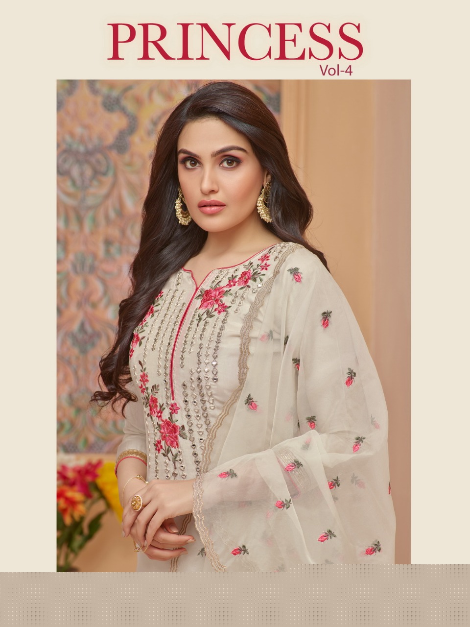 Princess Vol-4 By Moof Fashion 801 To 808 Series Beautiful Suits Stylish Fancy Colorful Casual Wear & Ethnic Wear Collection Upada Silk Dresses At Wholesale Price