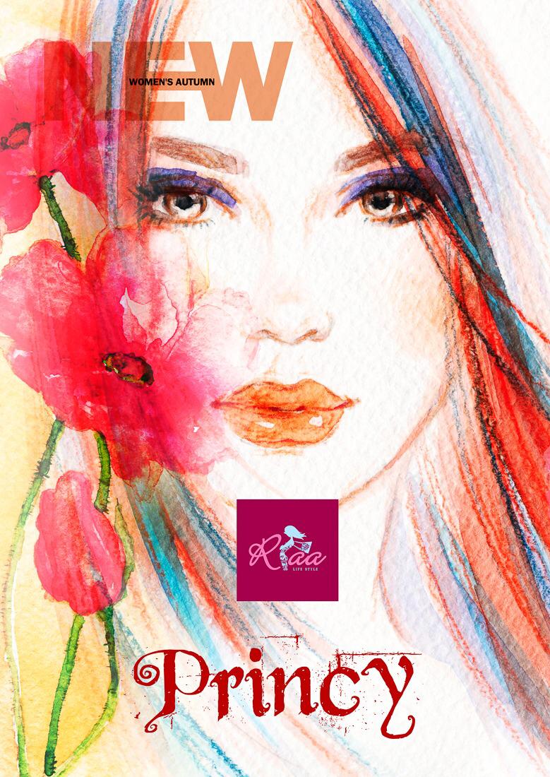 Princy By Riaa Lifestyle 3001 To 3008 Series Beautiful Stylish Colorful Fancy Party Wear & Ethnic Wear & Ready To Wear Rayon Handworked Kurtis At Wholesale Price