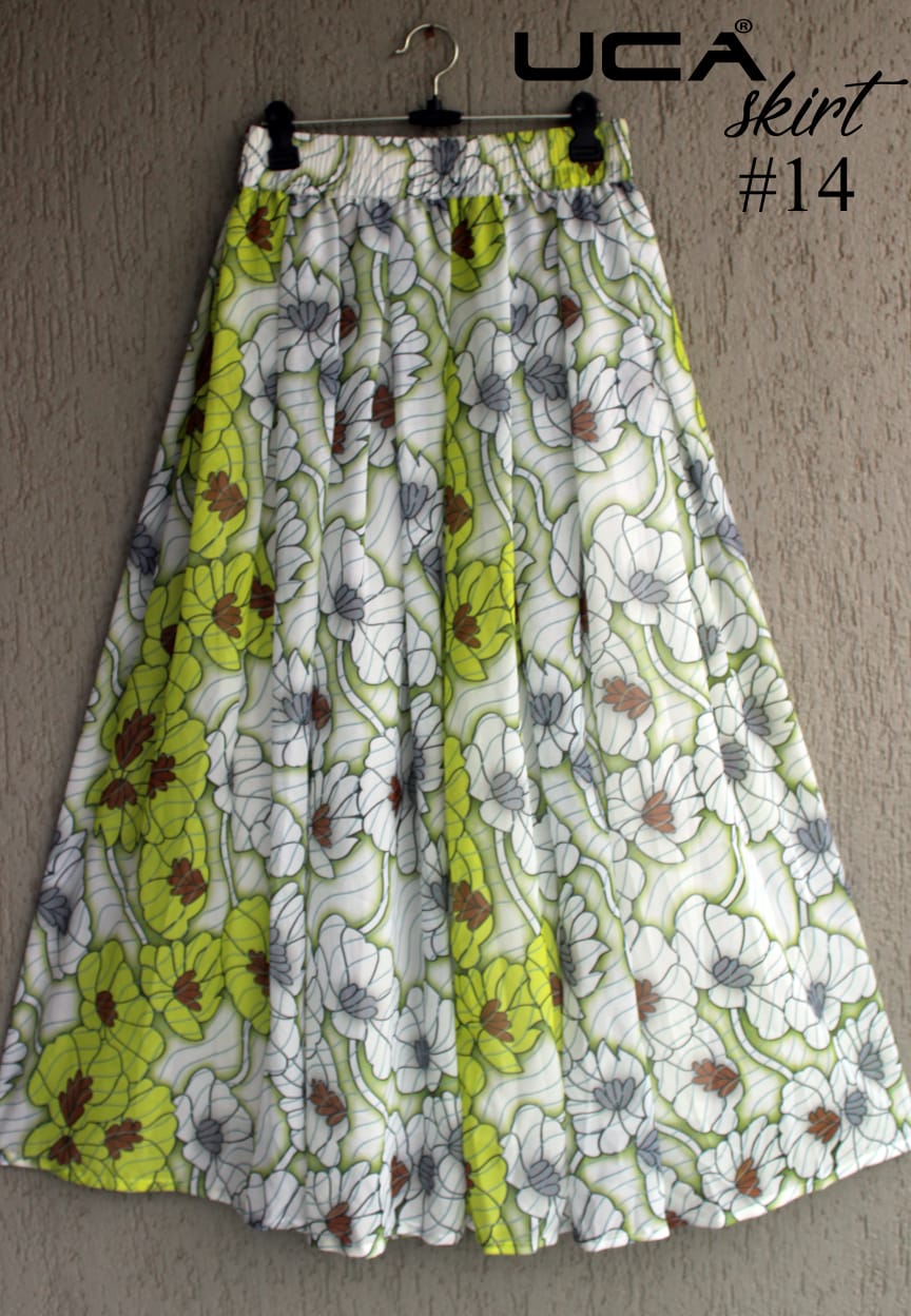 Printed Skirt Vol-2 By Uca 1 To 20 Series Beautiful Colorful Stylish Fancy Casual Wear & Ethnic Wear & Ready To Wear Crepe Georgette Printed Skirts At Wholesale Price