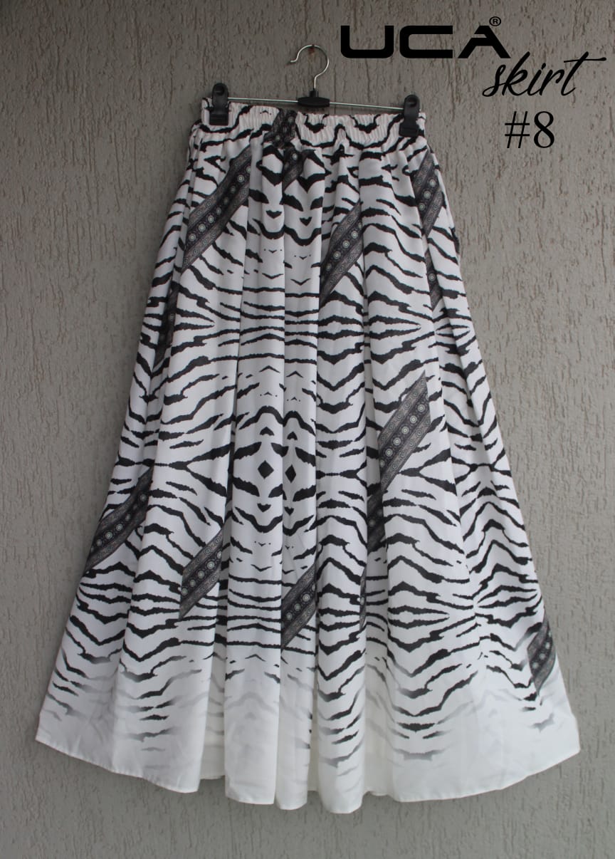Printed Skirt Vol-2 By Uca 1 To 20 Series Beautiful Colorful Stylish Fancy Casual Wear & Ethnic Wear & Ready To Wear Crepe Georgette Printed Skirts At Wholesale Price