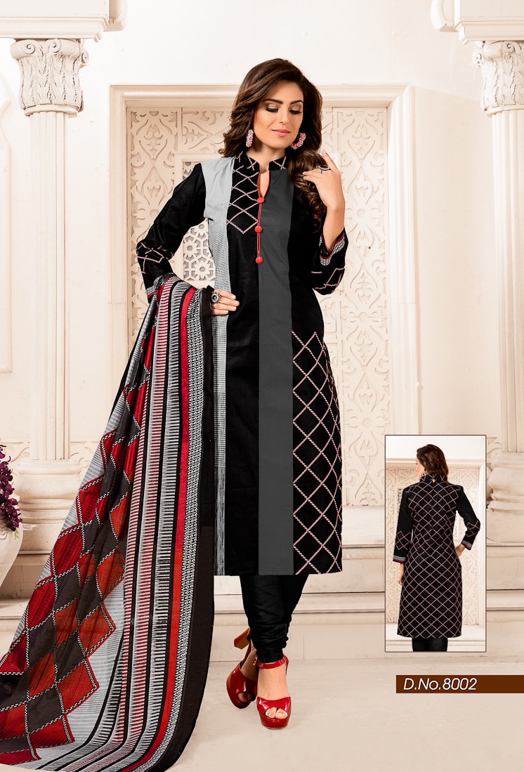 Priyakala Vol-8 By Shree Meenaxi Cotton 8001 To 8012 Series Beautiful Suits Stylish Fancy Colorful Casual Wear & Ethnic Wear Cotton Printed Dresses At Wholesale Price