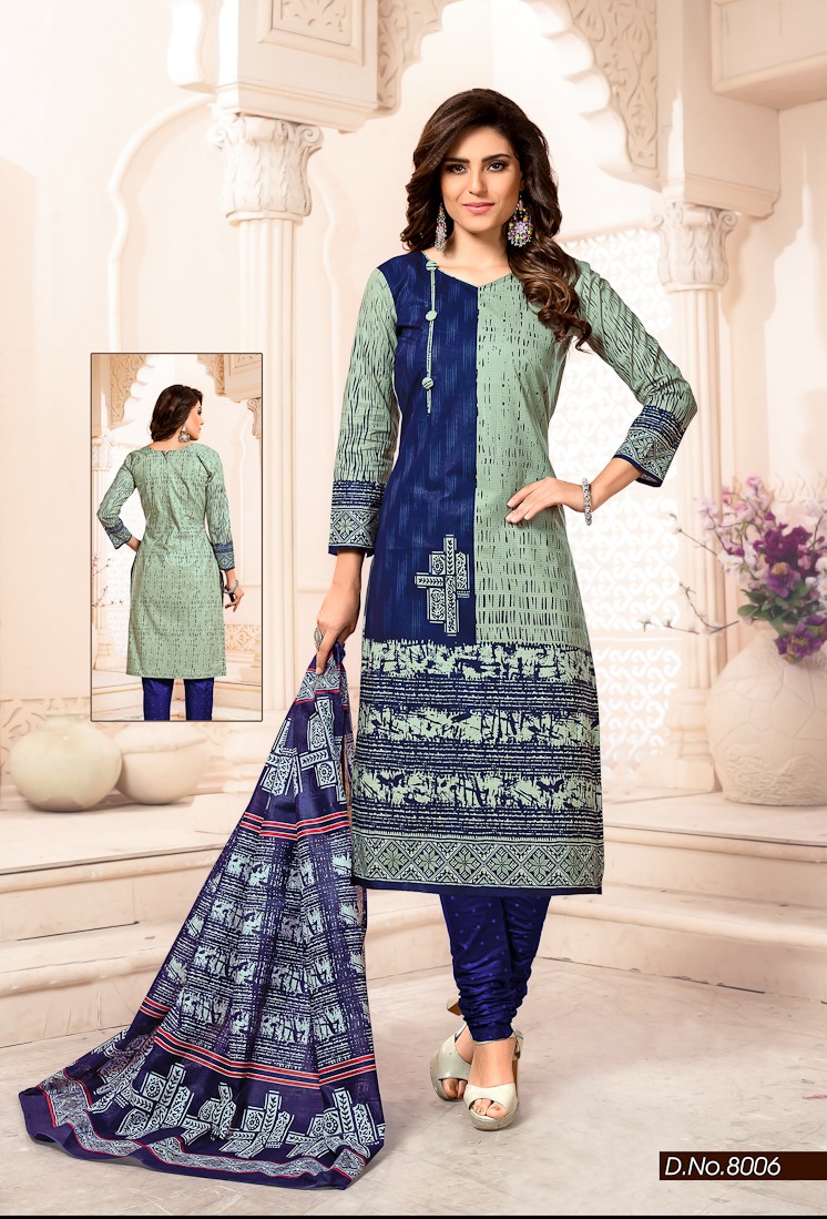 Priyakala Vol-8 By Shree Meenaxi Cotton 8001 To 8012 Series Beautiful Suits Stylish Fancy Colorful Casual Wear & Ethnic Wear Cotton Printed Dresses At Wholesale Price