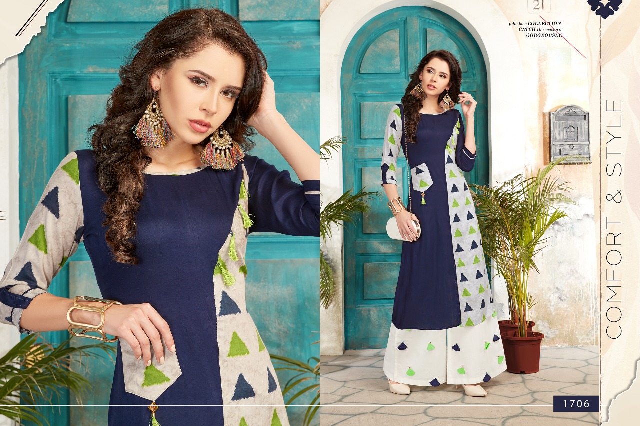Pulse By Valencia Tex 1701 To 1707 Series Designer Beautiful Stylish Fancy Colorful Casual Wear & Ethnic Wear Rayon Printed Kurtis At Wholesale Price