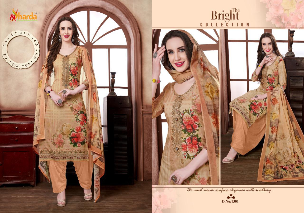 Queen Vol-13 By Sharda 1301 To 1308 Series Beautiful Suits Stylish Fancy Colorful Casual Wear & Ethnic Wear Pure Lawn Digital Printed Dresses At Wholesale Price