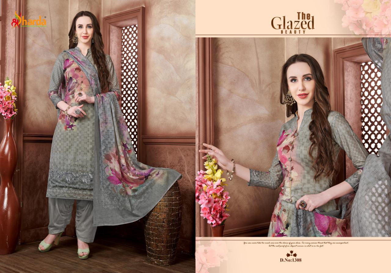 Queen Vol-13 By Sharda 1301 To 1308 Series Beautiful Suits Stylish Fancy Colorful Casual Wear & Ethnic Wear Pure Lawn Digital Printed Dresses At Wholesale Price