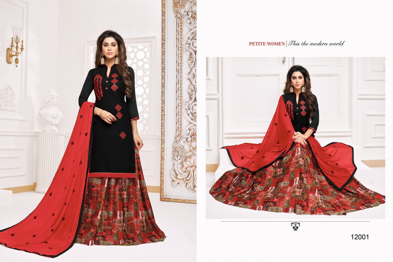 Queen Vol-3 By Kapil Tex 12001 To 12012 Series Indian Traditional Wear Collection Beautiful Stylish Fancy Colorful Party Wear & Occasional Wear Cotton Slub Dresses At Wholesale Price