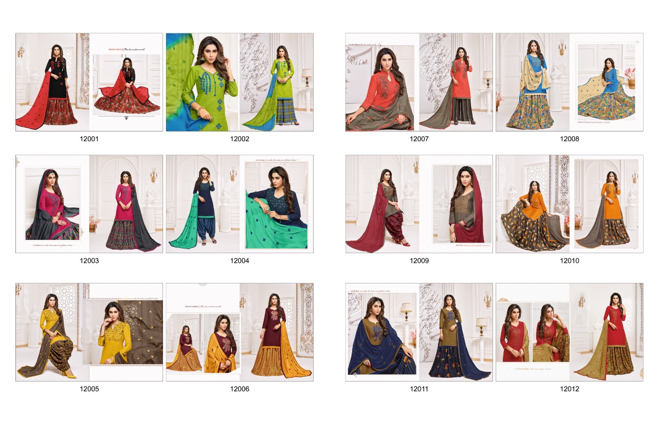 Queen Vol-3 By Kapil Tex 12001 To 12012 Series Indian Traditional Wear Collection Beautiful Stylish Fancy Colorful Party Wear & Occasional Wear Cotton Slub Dresses At Wholesale Price