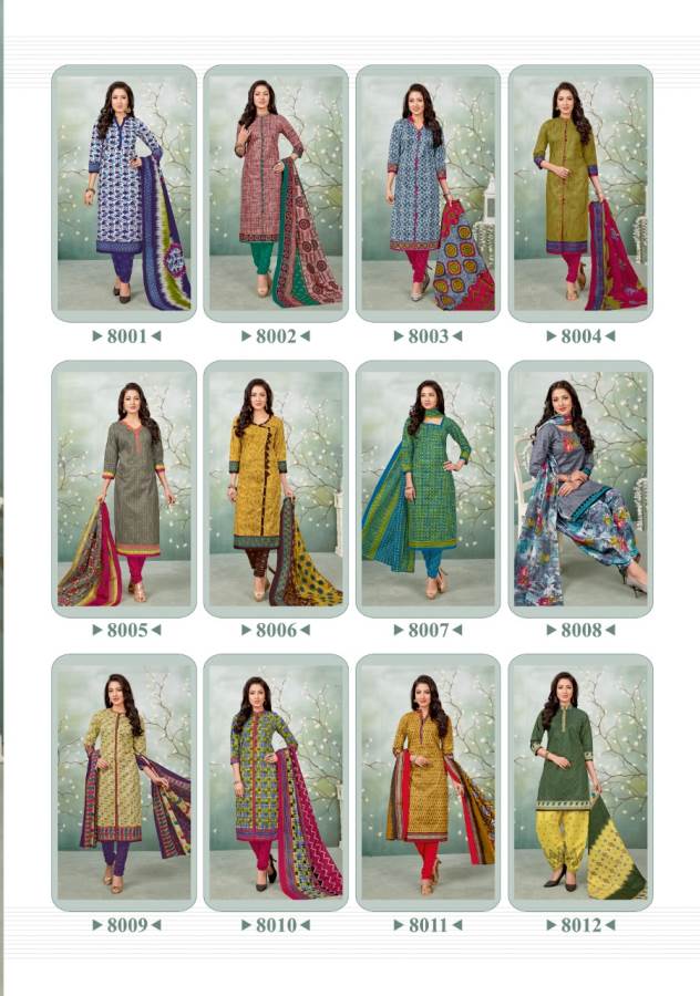 Queen Vol-8 By Patidar Mills 8001 To 8012 Series Indian Traditional Wear Collection Beautiful Stylish Fancy Colorful Party Wear & Occasional Wear Cotton Printed Dress At Wholesale Price