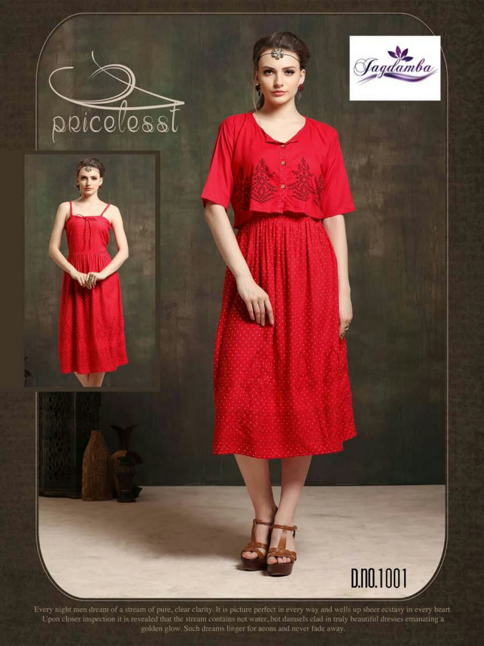 Queen By Jagdamba 1001 To 1008 Series Stylish Fancy Beautiful Colorful Casual Wear & Ethnic Wear Rayon Printed Kurtis At Wholesale Price