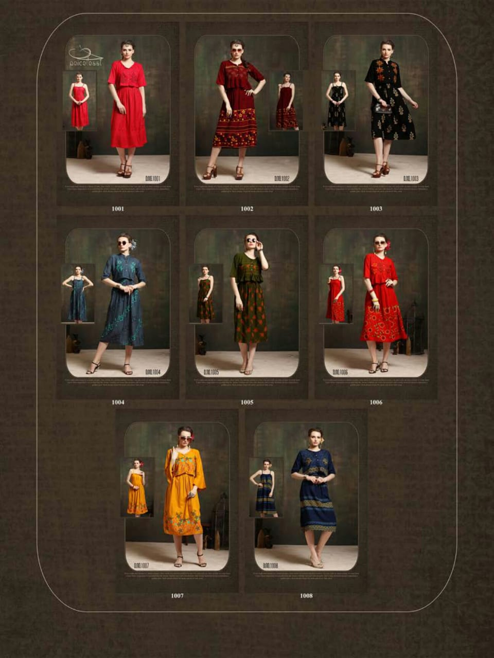 Queen By Jagdamba 1001 To 1008 Series Stylish Fancy Beautiful Colorful Casual Wear & Ethnic Wear Rayon Printed Kurtis At Wholesale Price