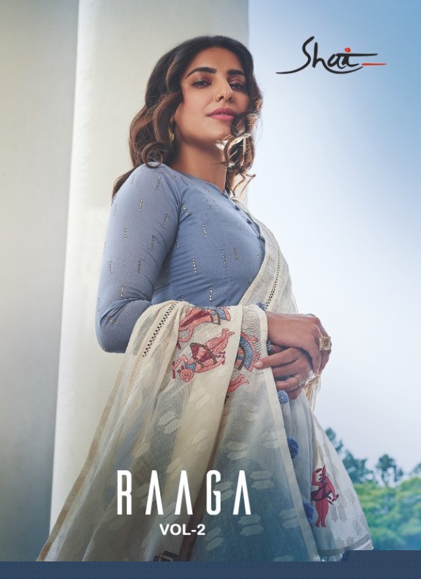Raaga Vol-2 By Shai 6701 To 6711 Series Beautiful Suits Collection Colorful Stylish Fancy Casual Wear & Ethnic Wear Pure Cotton Embroidered Dresses At Wholesale Price