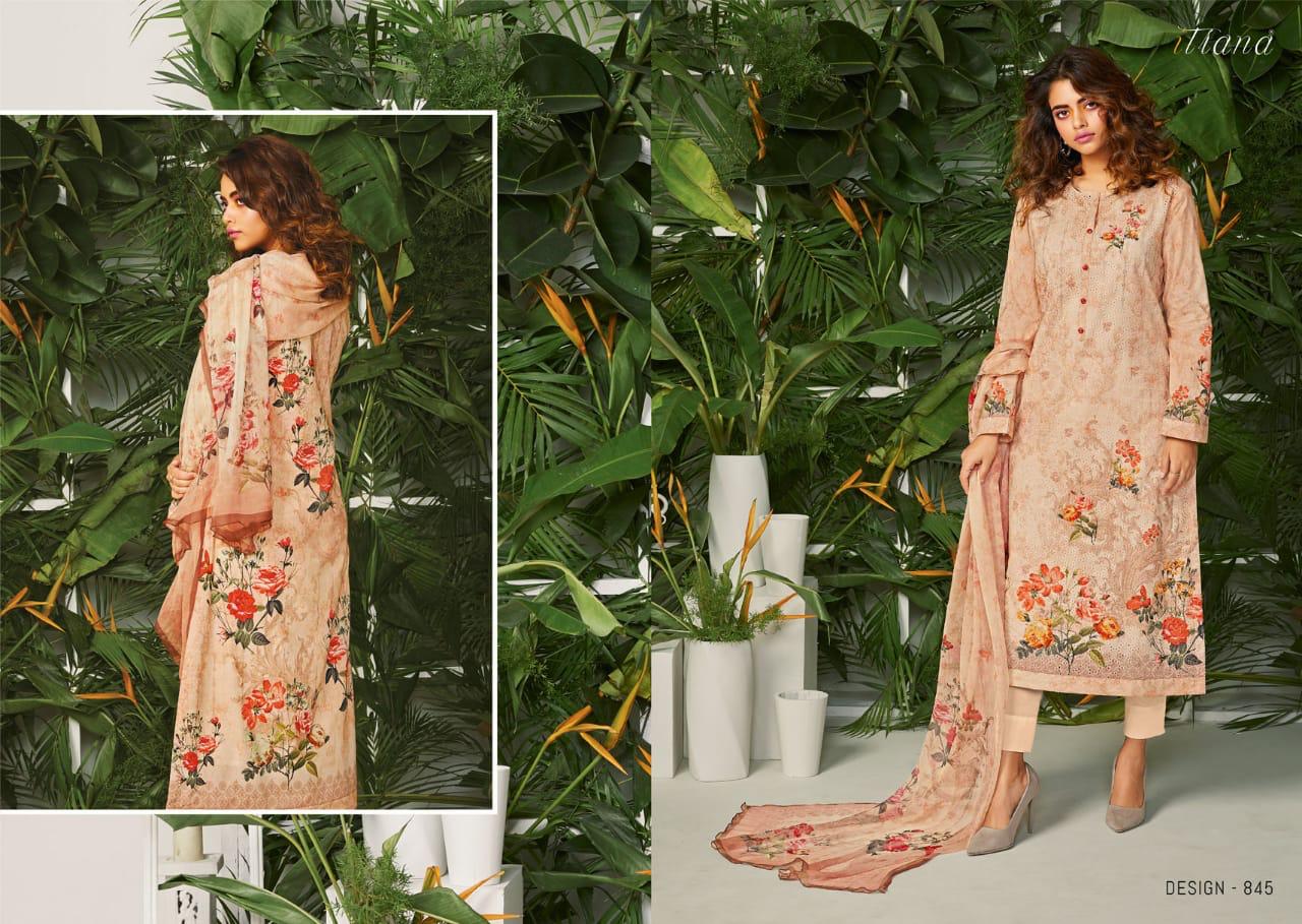 Rabia By Itrana Beautiful Suits Colorful Stylish Fancy Colorful Casual Wear & Ethnic Wear Cambric Embroidery Front Digital Print With Cambric Back Sleeve Digital Printed Dresses At Wholesale Price