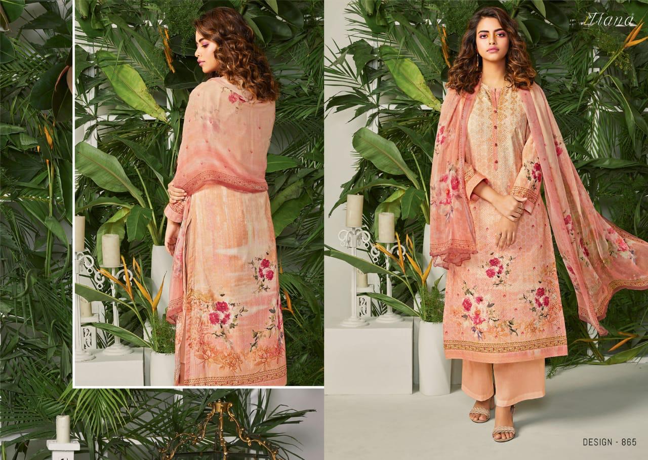 Rabia By Itrana Beautiful Suits Colorful Stylish Fancy Colorful Casual Wear & Ethnic Wear Cambric Embroidery Front Digital Print With Cambric Back Sleeve Digital Printed Dresses At Wholesale Price
