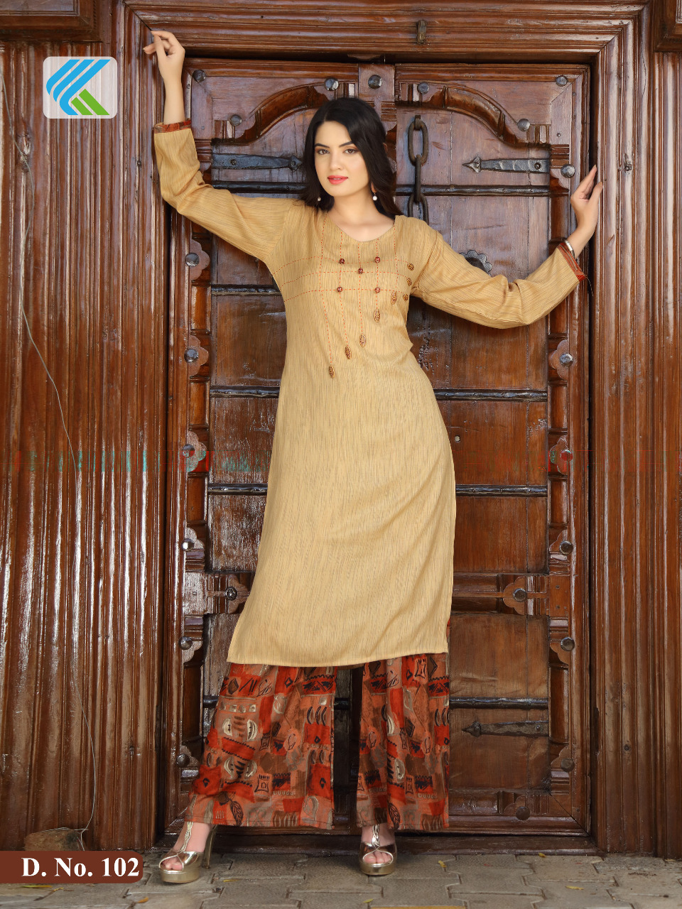 Rabia By Kailash 101 To 104 Series Beautiful Colorful Stylish Fancy Casual Wear & Ethnic Wear & Ready To Wear Premium Rayon Printed Kurtis At Wholesale Price