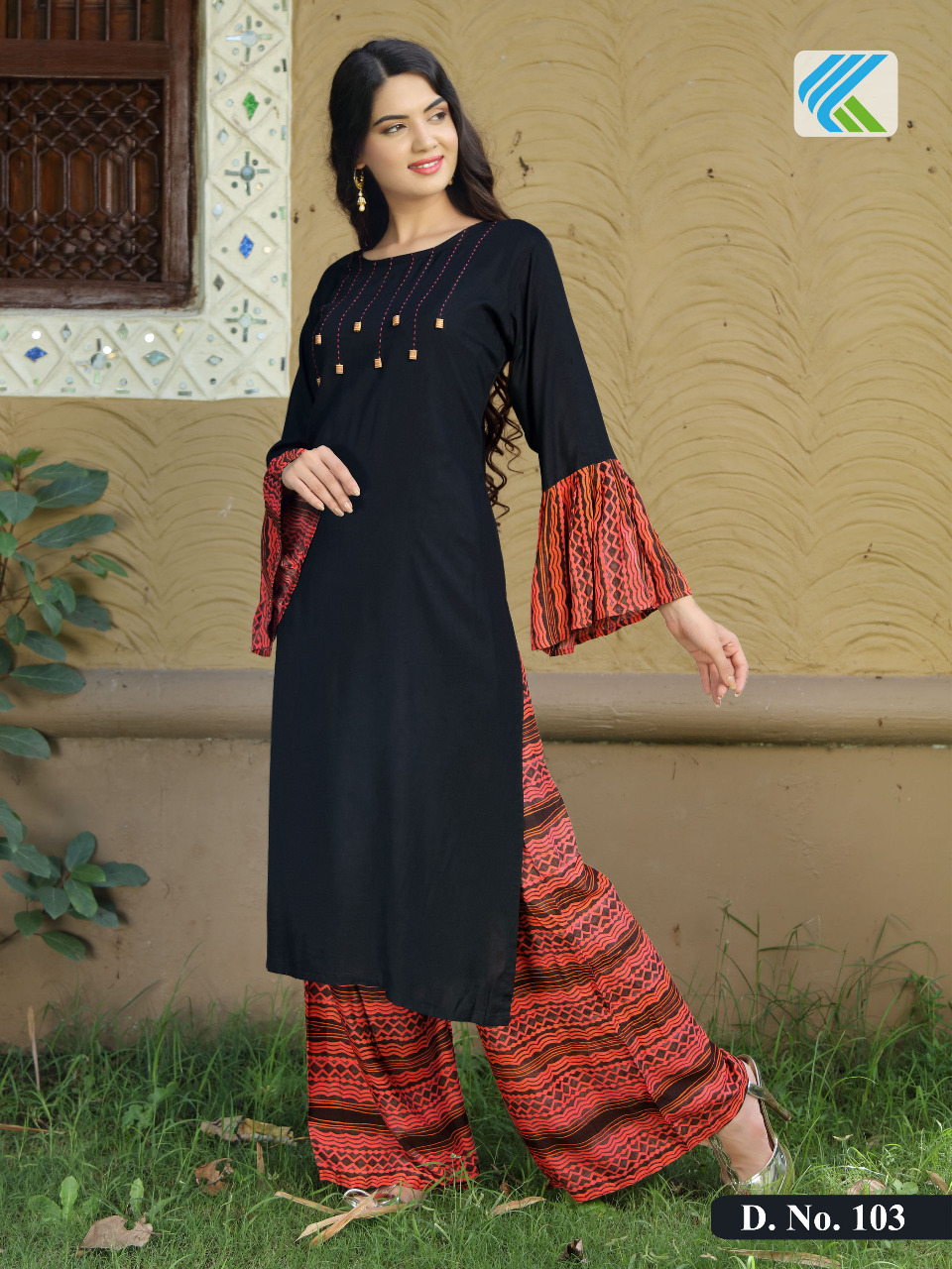 Rabia By Kailash 101 To 104 Series Beautiful Colorful Stylish Fancy Casual Wear & Ethnic Wear & Ready To Wear Premium Rayon Printed Kurtis At Wholesale Price