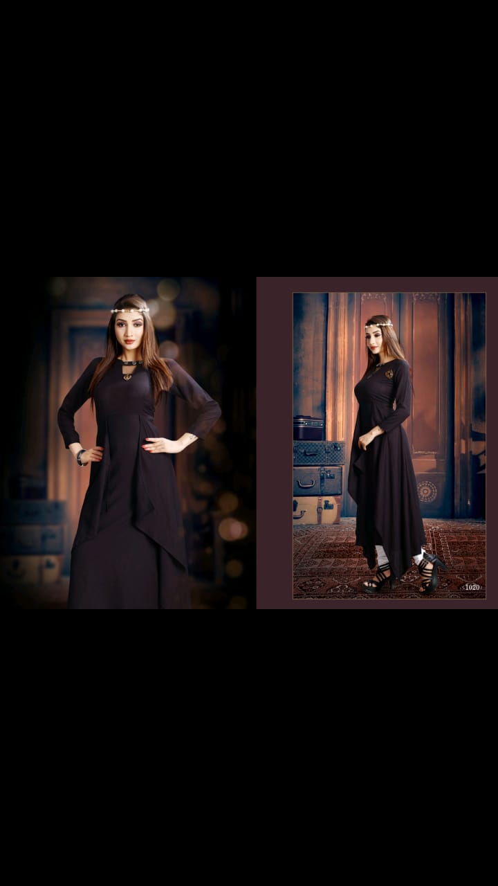 Radhika By Revaa 1018 To 1023 Series Beautiful Colorful Stylish Fancy Casual Wear & Ethnic Wear & Ready To Wear Rayon Two Tone Kurtis At Wholesale Price