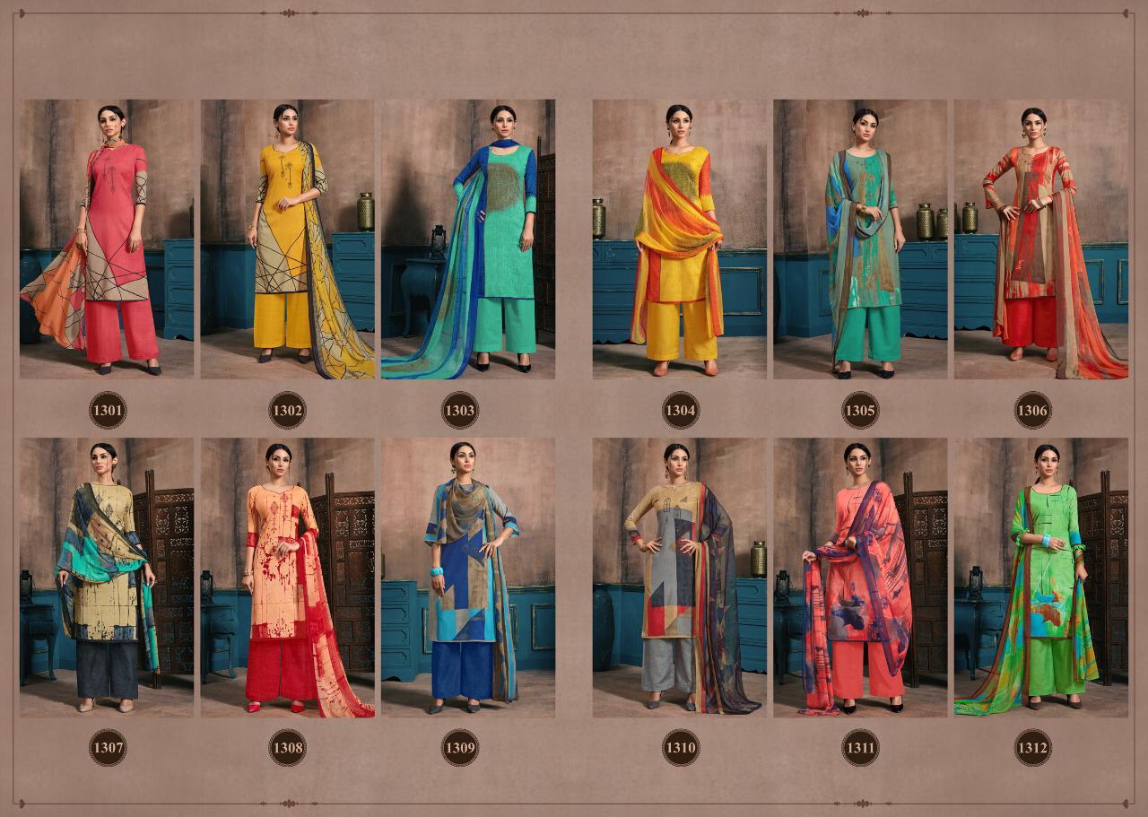 Ragini By Aaa Designer 1301 To 1312 Series Beautiful Pakistani Suits Colorful Stylish Fancy Casual Wear & Ethnic Wear Cotton Slub Print Dresses At Wholesale Price