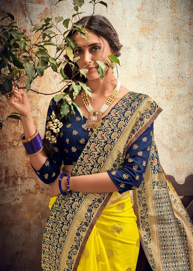 Rajgharana Silk By Takht 1101 To 1109 Series Indian Traditional Wear Collection Beautiful Stylish Fancy Colorful Party Wear & Occasional Wear Soft Nylon Silk Sarees At Wholesale Price
