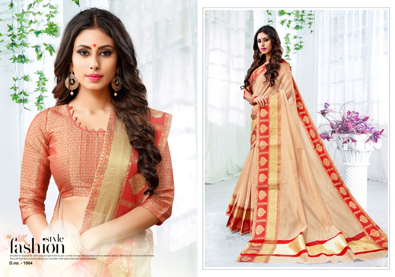 Rajyog By Adarsh Prints 1001 To 1012 Series Indian Traditional Wear Collection Beautiful Stylish Fancy Colorful Party Wear & Occasional Wear Kota Doriya Sarees At Wholesale Price