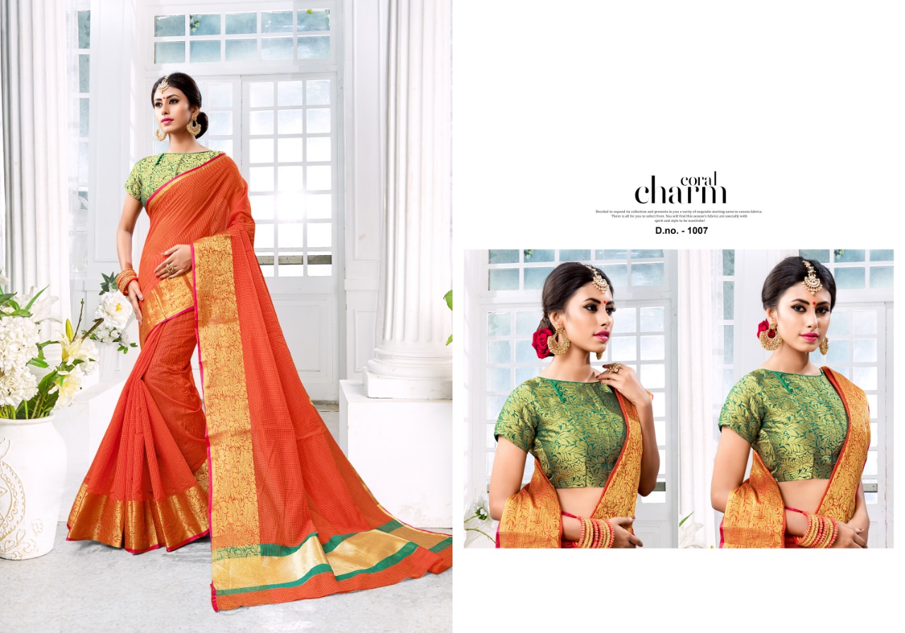 Rajyog By Adarsh Prints 1001 To 1012 Series Indian Traditional Wear Collection Beautiful Stylish Fancy Colorful Party Wear & Occasional Wear Kota Doriya Sarees At Wholesale Price