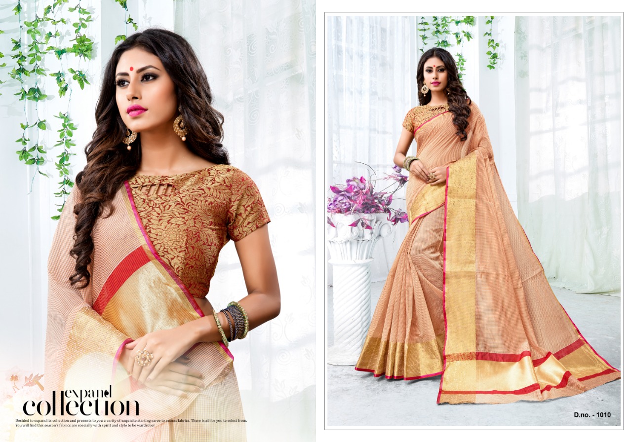 Rajyog By Adarsh Prints 1001 To 1012 Series Indian Traditional Wear Collection Beautiful Stylish Fancy Colorful Party Wear & Occasional Wear Kota Doriya Sarees At Wholesale Price