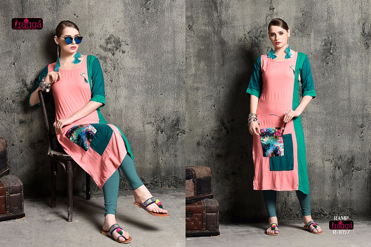 Ramp By Ragga 1055 To 1064 Series Beautiful Stylish Fancy Colorful Casual Wear & Ethnic Wear & Ready To Wear Rayon Cotton Kurtis At Wholesale Price