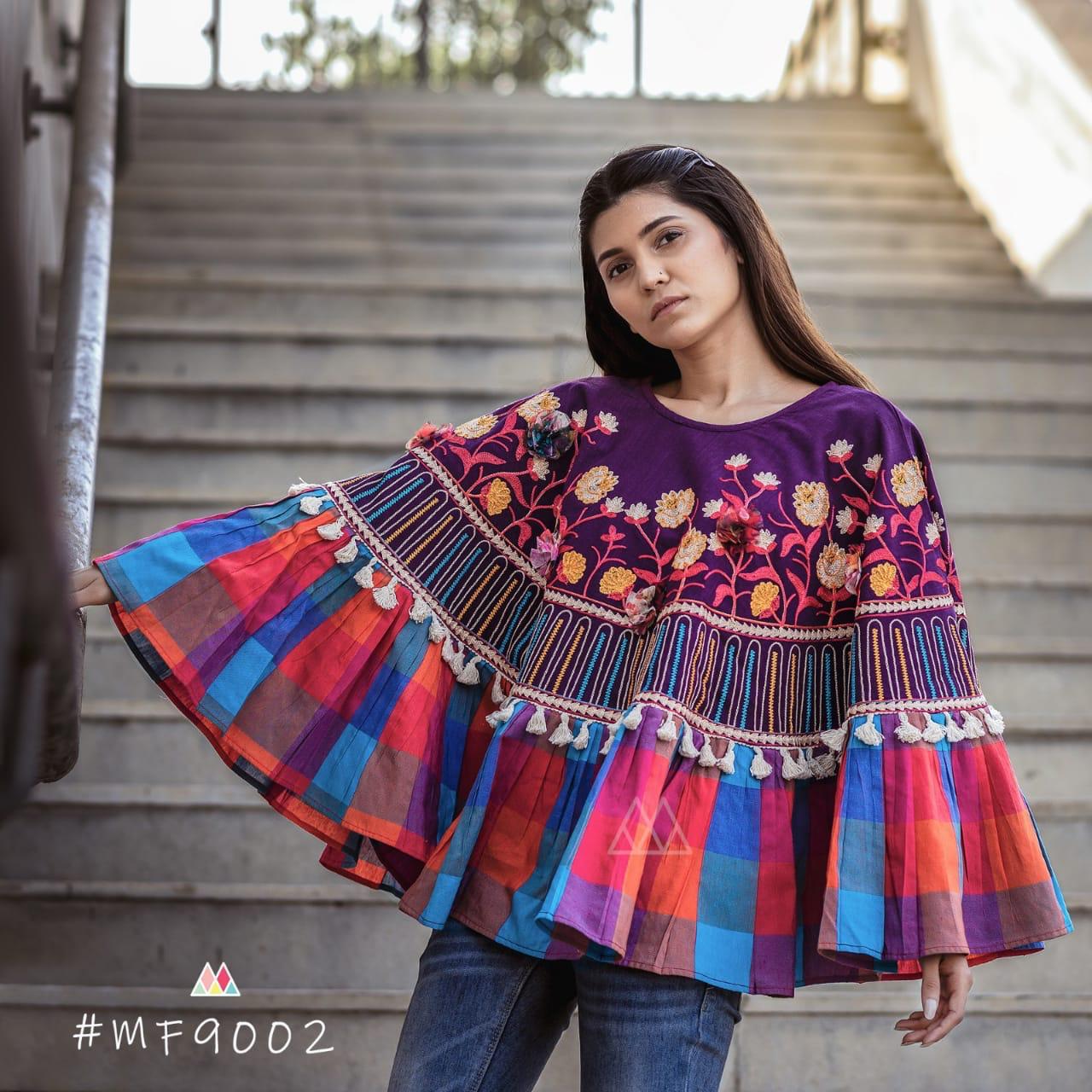 Rangeela Re By Mesmora 9000 To 9009 Series Kedia Collection Beutifil Festive Collection Colorful Stylish Fancy Party Wear & Festive Wear Khadi With Work Pants/ Tops At Wholesale Price