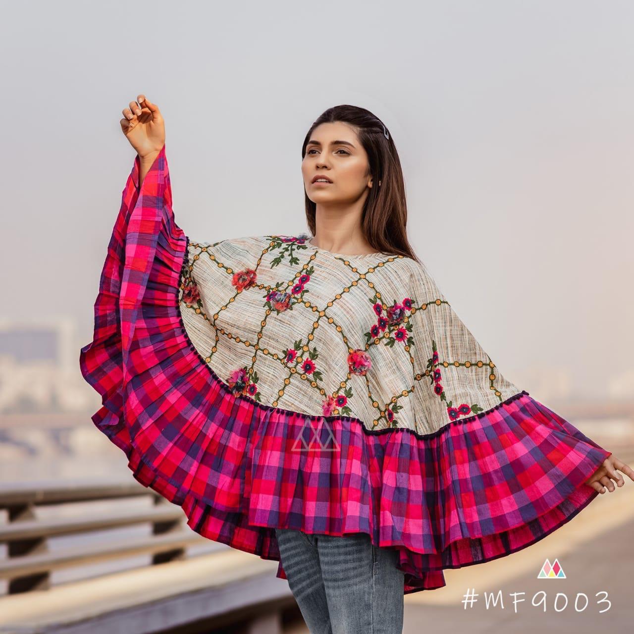 Rangeela Re By Mesmora 9000 To 9009 Series Kedia Collection Beutifil Festive Collection Colorful Stylish Fancy Party Wear & Festive Wear Khadi With Work Pants/ Tops At Wholesale Price