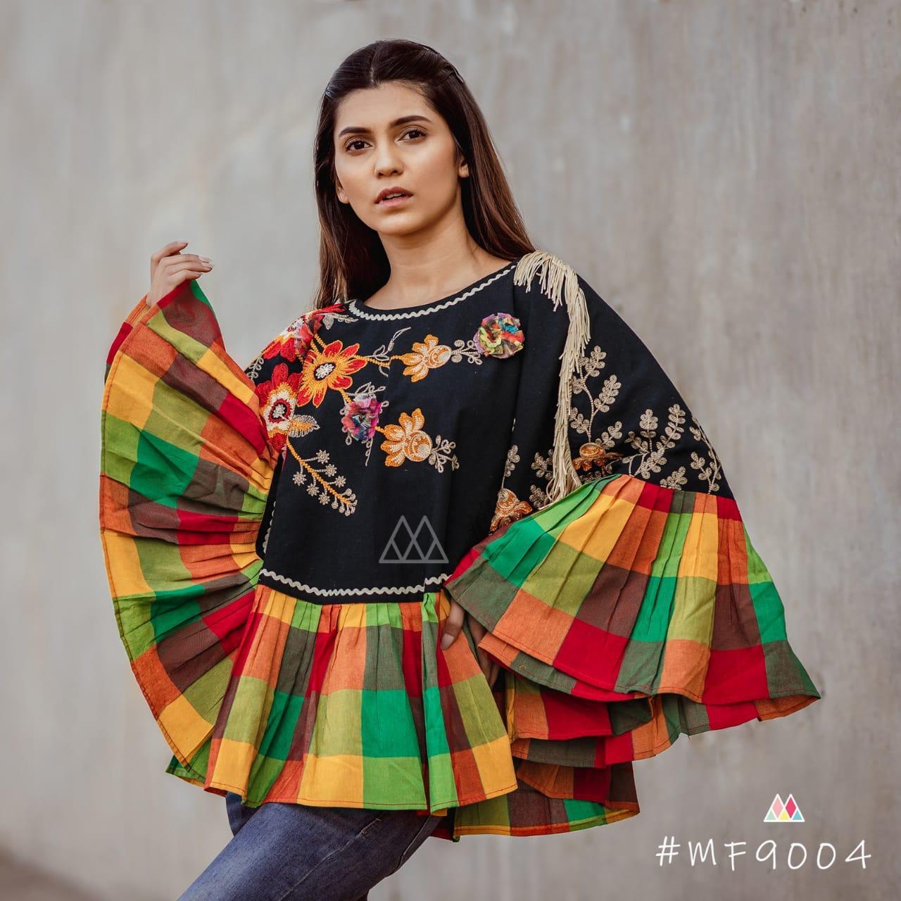 Rangeela Re By Mesmora 9000 To 9009 Series Kedia Collection Beutifil Festive Collection Colorful Stylish Fancy Party Wear & Festive Wear Khadi With Work Pants/ Tops At Wholesale Price