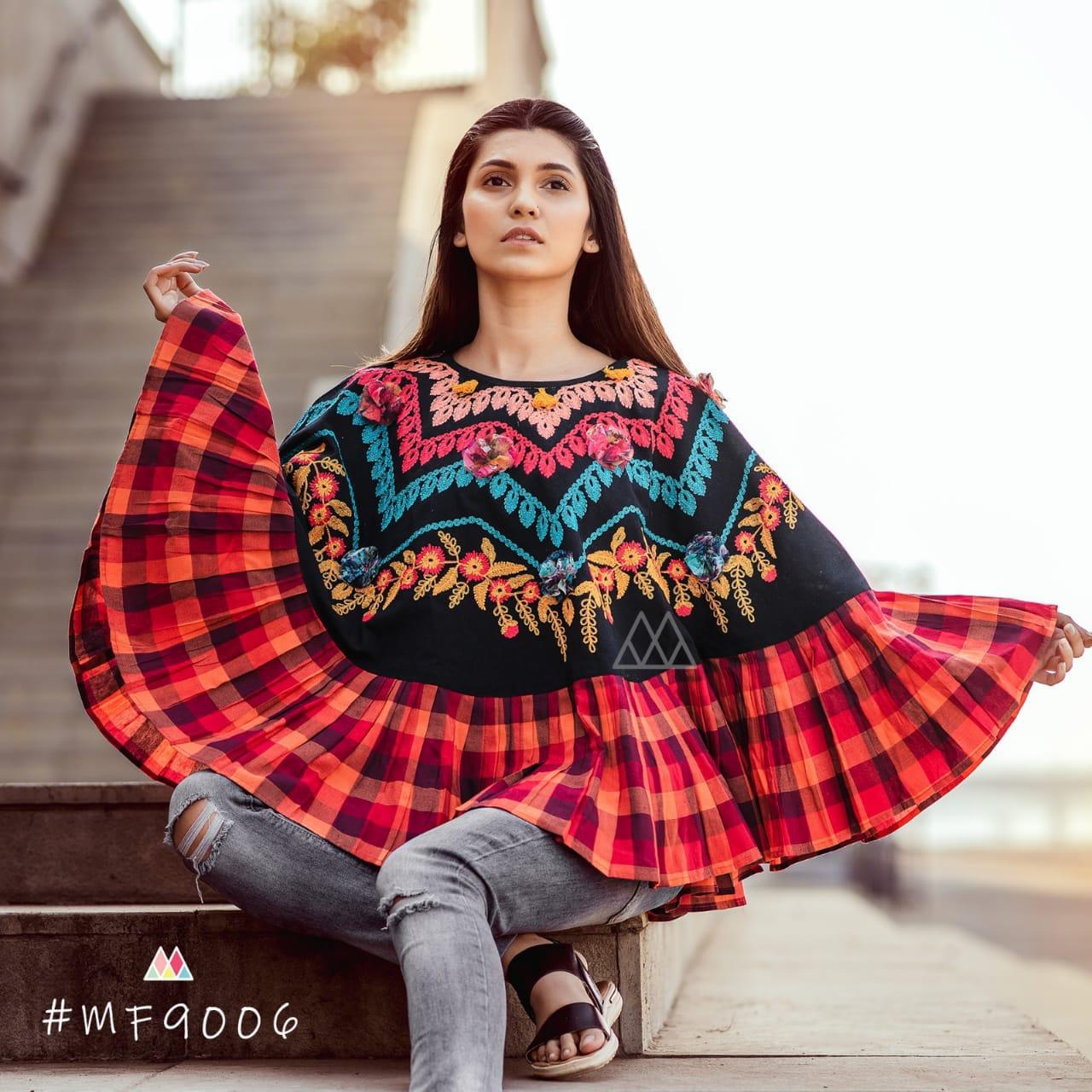 Rangeela Re By Mesmora 9000 To 9009 Series Kedia Collection Beutifil Festive Collection Colorful Stylish Fancy Party Wear & Festive Wear Khadi With Work Pants/ Tops At Wholesale Price