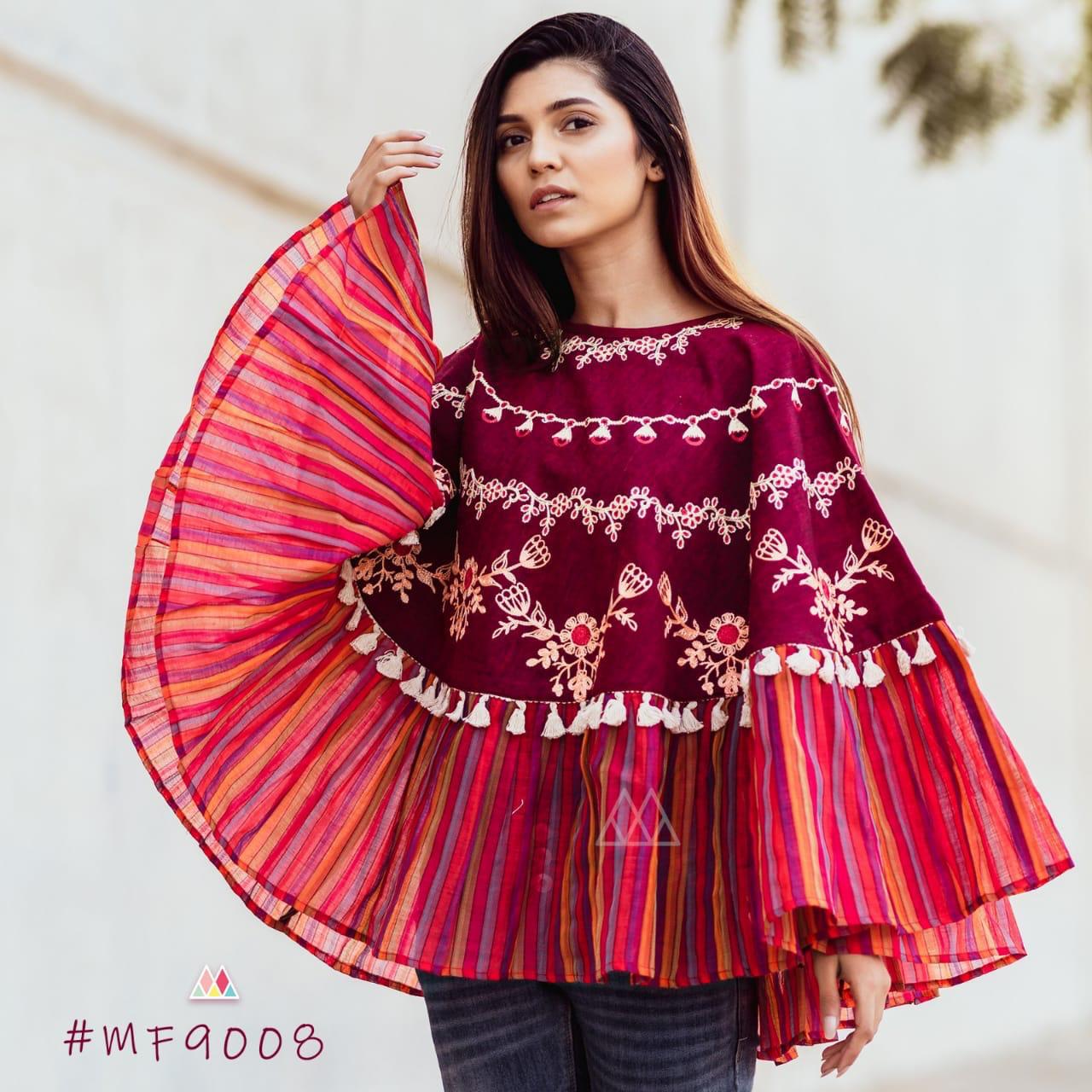 Rangeela Re By Mesmora 9000 To 9009 Series Kedia Collection Beutifil Festive Collection Colorful Stylish Fancy Party Wear & Festive Wear Khadi With Work Pants/ Tops At Wholesale Price