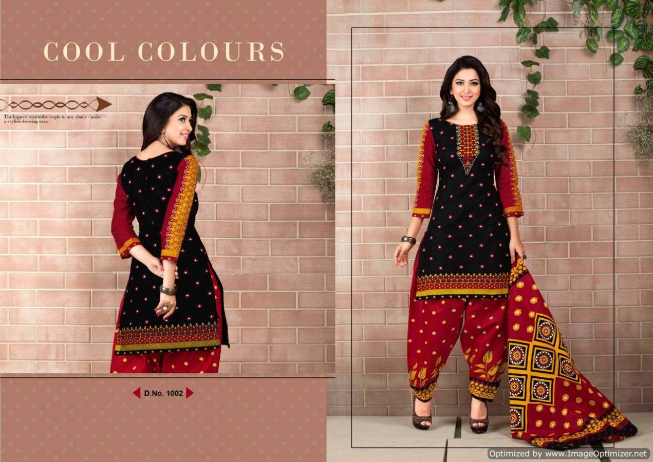 Rani Patiyala By Shree Meenaxi Cotton 1001 To 1012 Series Stylish Fancy Beautiful Colorful Casual Wear & Ethnic Wear Pure Cotton Printed Dresses At Wholesale Price