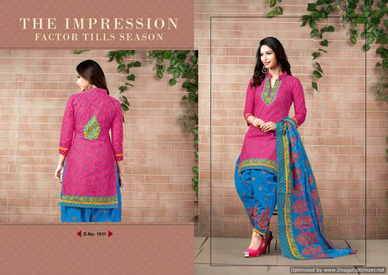 Rani Patiyala By Shree Meenaxi Cotton 1001 To 1012 Series Stylish Fancy Beautiful Colorful Casual Wear & Ethnic Wear Pure Cotton Printed Dresses At Wholesale Price