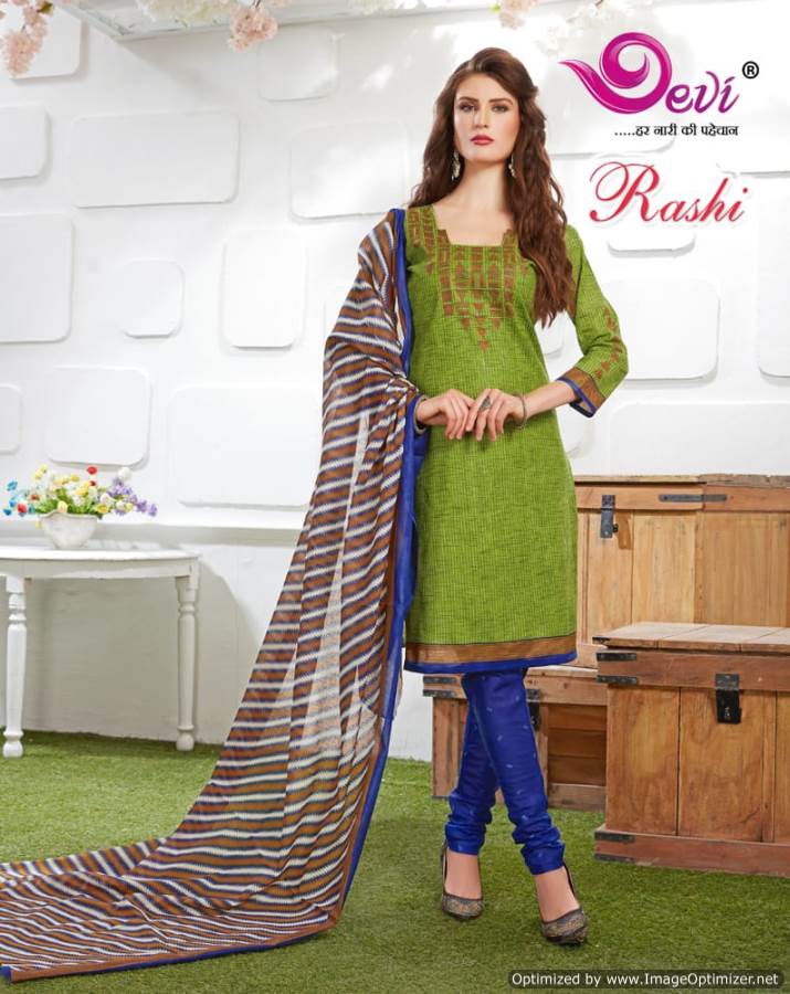 Rashi Vol-6 By Devi 6001 To 6012 Series Indian Traditional Wear Collection Beautiful Stylish Fancy Colorful Party Wear & Occasional Wear Cotton Printed Dress At Wholesale Price