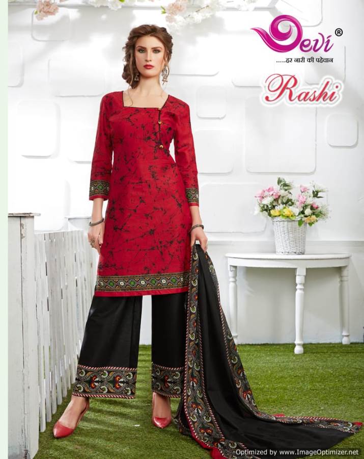 Rashi Vol-6 By Devi 6001 To 6012 Series Indian Traditional Wear Collection Beautiful Stylish Fancy Colorful Party Wear & Occasional Wear Cotton Printed Dress At Wholesale Price