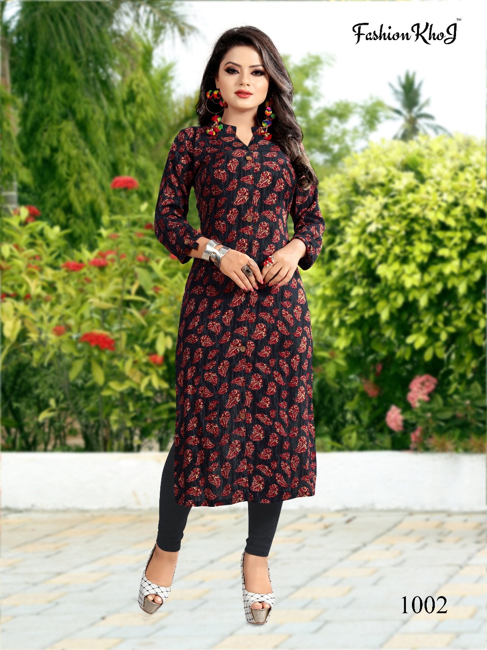 Rashika Vol-3 By Fashion Khoj 1001 To 1006 Series Beautiful Stylish Fancy Colorful Collection Casual Wear & Ethnic Wear Heavy Rayon Printed Kurtis At Wholesale Price