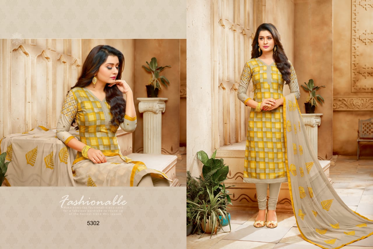Ray Rayon Vol-3 By Rr Fashion 5301 To 5313 Series Beautiful Suits Stylish Fancy Colorful Casual Wear & Ethnic Wear Rayon & Cotton Dresses At Wholesale Price