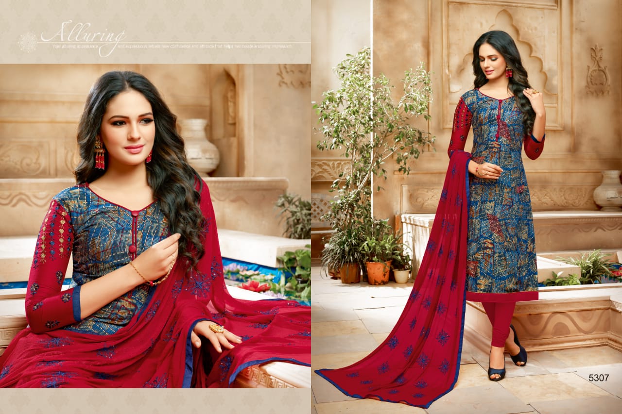 Ray Rayon Vol-3 By Rr Fashion 5301 To 5313 Series Beautiful Suits Stylish Fancy Colorful Casual Wear & Ethnic Wear Rayon & Cotton Dresses At Wholesale Price