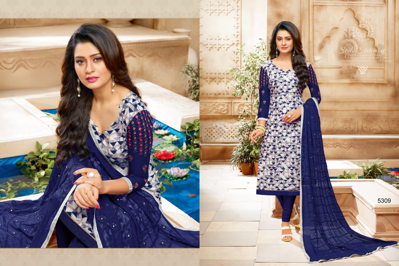 Ray Rayon Vol-3 By Rr Fashion 5301 To 5313 Series Beautiful Suits Stylish Fancy Colorful Casual Wear & Ethnic Wear Rayon & Cotton Dresses At Wholesale Price
