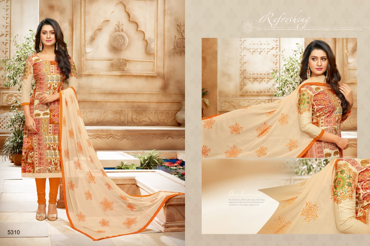 Ray Rayon Vol-3 By Rr Fashion 5301 To 5313 Series Beautiful Suits Stylish Fancy Colorful Casual Wear & Ethnic Wear Rayon & Cotton Dresses At Wholesale Price