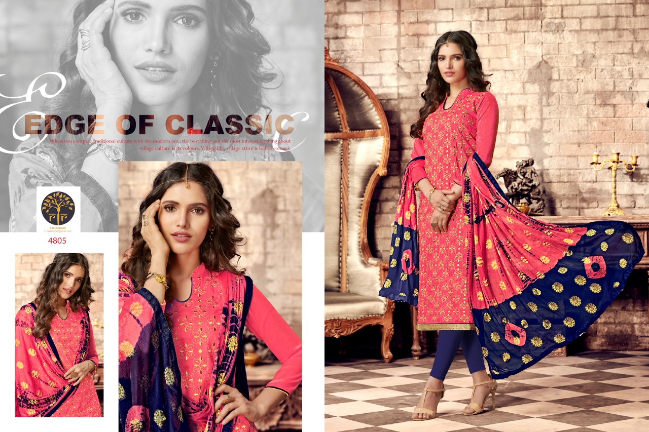 Razia Vol-3 By Rr Fashion 4801 To 4812 Series Beautiful Stylish Fancy Colorful Casual Wear & Ethnic Wear Banarasi Silk Dresses At Wholesale Price
