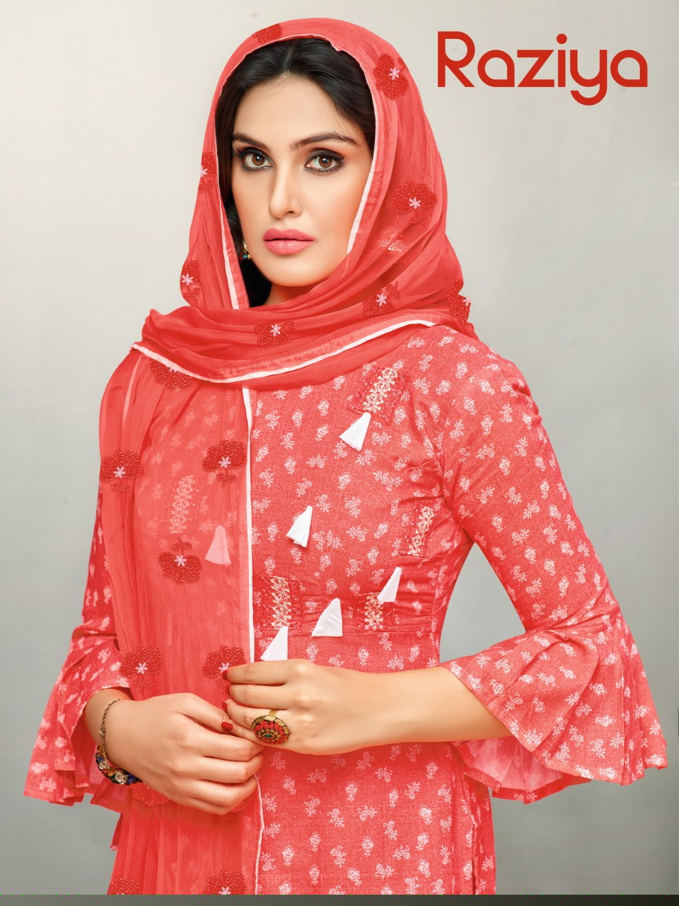 Raziya By Moof Fashion 106 To 112 Series Beautiful Suits Stylish Fancy Colorful Casual Wear & Ethnic Wear Collection Cotton Satin Printed Dresses At Wholesale Price