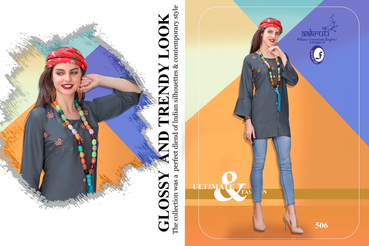 Red Cherry By Aakruti 501 To 510 Series Beautiful Stylish Fancy Colorful Casual Wear & Ethnic Wear Collection Rayon Kurtis At Wholesale Price