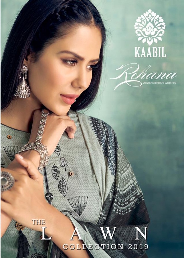 Rehana By Kaabil 2001 To 2008 Series Indian Traditional Wear Collection Beautiful Stylish Fancy Colorful Party Wear & Occasional Wear Pure Lawn With Digital Printed  Dresses At Wholesale Price